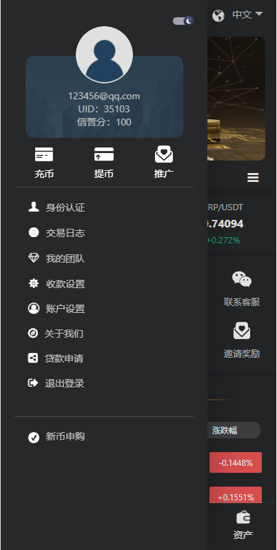 图片[5]-多语言数字资产交易所系统｜支持币币交易、合约交易、秒合约、闪兑、理财